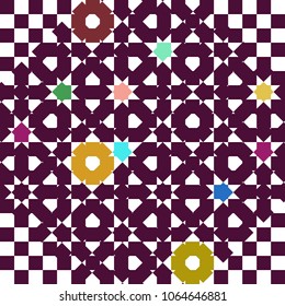 Abstract colorful pattern for background. Decorative backdrop can be used for wallpaper, pattern fills, web page background, surface textures.