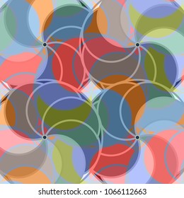 Abstract colorful pattern for background. Decorative backdrop can be used for wallpaper, pattern fills, web page background, surface textures.