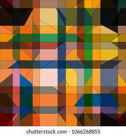 Abstract colorful pattern for background. Decorative backdrop can be used for wallpaper, pattern fills, web page background, surface textures.