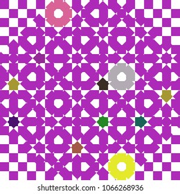 Abstract colorful pattern for background. Decorative backdrop can be used for wallpaper, pattern fills, web page background, surface textures.