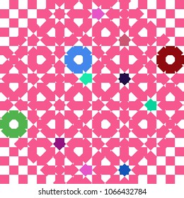 Abstract colorful pattern for background. Decorative backdrop can be used for wallpaper, pattern fills, web page background, surface textures.