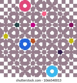 Abstract colorful pattern for background. Decorative backdrop can be used for wallpaper, pattern fills, web page background, surface textures.