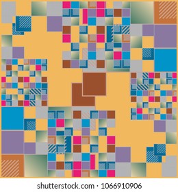 Abstract colorful pattern for background. Decorative backdrop can be used for wallpaper, pattern fills, web page background, surface textures.