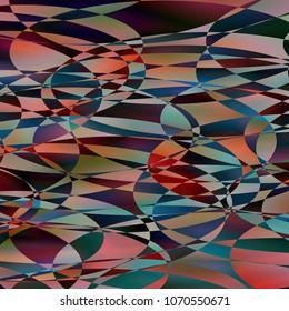 Abstract colorful pattern for background. Decorative backdrop can be used for wallpaper, pattern fills, web page background, surface textures.