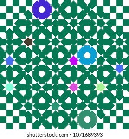 Abstract colorful pattern for background. Decorative backdrop can be used for wallpaper, pattern fills, web page background, surface textures.