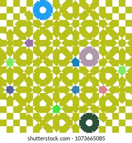 Abstract colorful pattern for background. Decorative backdrop can be used for wallpaper, pattern fills, web page background, surface textures.
