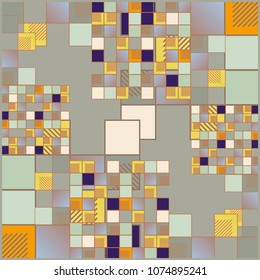 Abstract colorful pattern for background. Decorative backdrop can be used for wallpaper, pattern fills, web page background, surface textures.