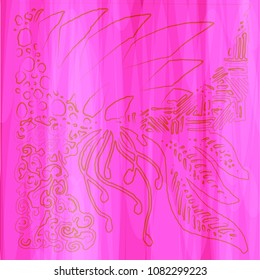 Abstract colorful pattern for background. Decorative backdrop can be used for wallpaper, pattern fills, web page background, surface textures.