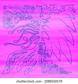 Abstract colorful pattern for background. Decorative backdrop can be used for wallpaper, pattern fills, web page background, surface textures.