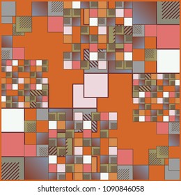 Abstract colorful pattern for background. Decorative backdrop can be used for wallpaper, pattern fills, web page background, surface textures.