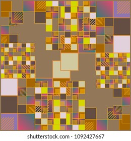 Abstract colorful pattern for background. Decorative backdrop can be used for wallpaper, pattern fills, web page background, surface textures.