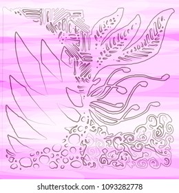 Abstract colorful pattern for background. Decorative backdrop can be used for wallpaper, pattern fills, web page background, surface textures.