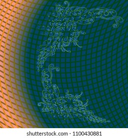 Abstract colorful pattern for background. Decorative backdrop can be used for wallpaper, pattern fills, web page background, surface textures.