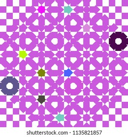 Abstract colorful pattern for background. Decorative backdrop can be used for wallpaper, pattern fills, web page background, surface textures.