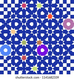 Abstract colorful pattern for background. Decorative backdrop can be used for wallpaper, pattern fills, web page background, surface textures.