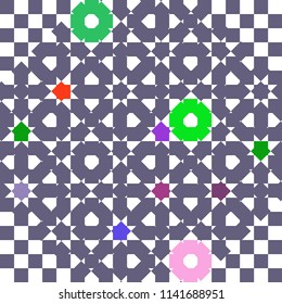 Abstract colorful pattern for background. Decorative backdrop can be used for wallpaper, pattern fills, web page background, surface textures.