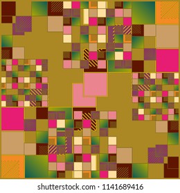 Abstract colorful pattern for background. Decorative backdrop can be used for wallpaper, pattern fills, web page background, surface textures.