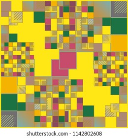 Abstract colorful pattern for background. Decorative backdrop can be used for wallpaper, pattern fills, web page background, surface textures.