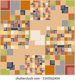 Abstract colorful pattern for background. Decorative backdrop can be used for wallpaper, pattern fills, web page background, surface textures.