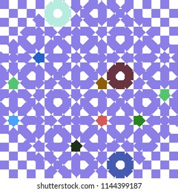 Abstract colorful pattern for background. Decorative backdrop can be used for wallpaper, pattern fills, web page background, surface textures.