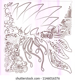 Abstract colorful pattern for background. Decorative backdrop can be used for wallpaper, pattern fills, web page background, surface textures.