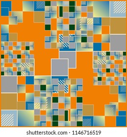 Abstract colorful pattern for background. Decorative backdrop can be used for wallpaper, pattern fills, web page background, surface textures.