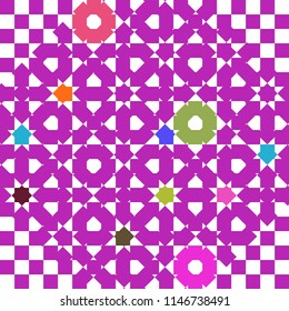 Abstract colorful pattern for background. Decorative backdrop can be used for wallpaper, pattern fills, web page background, surface textures.