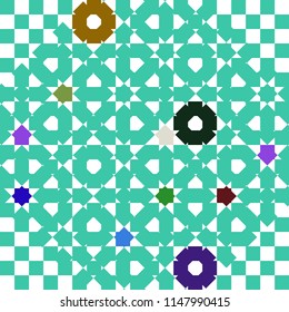 Abstract colorful pattern for background. Decorative backdrop can be used for wallpaper, pattern fills, web page background, surface textures.