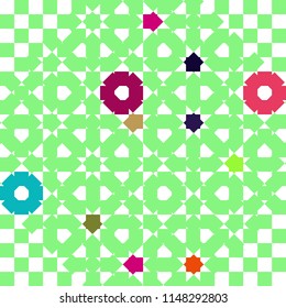 Abstract colorful pattern for background. Decorative backdrop can be used for wallpaper, pattern fills, web page background, surface textures.