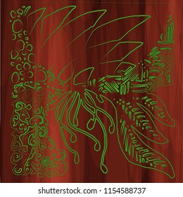 Abstract colorful pattern for background. Decorative backdrop can be used for wallpaper, pattern fills, web page background, surface textures.
