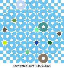 Abstract colorful pattern for background. Decorative backdrop can be used for wallpaper, pattern fills, web page background, surface textures.