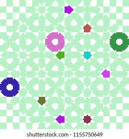 Abstract colorful pattern for background. Decorative backdrop can be used for wallpaper, pattern fills, web page background, surface textures.