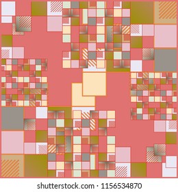 Abstract colorful pattern for background. Decorative backdrop can be used for wallpaper, pattern fills, web page background, surface textures.