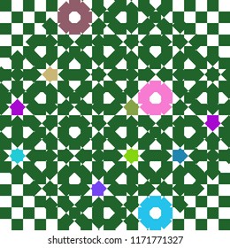 Abstract colorful pattern for background. Decorative backdrop can be used for wallpaper, pattern fills, web page background, surface textures.