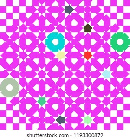 Abstract colorful pattern for background. Decorative backdrop can be used for wallpaper, pattern fills, web page background, surface textures.