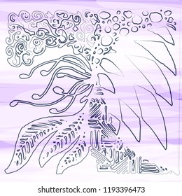 Abstract colorful pattern for background. Decorative backdrop can be used for wallpaper, pattern fills, web page background, surface textures.