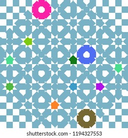 Abstract colorful pattern for background. Decorative backdrop can be used for wallpaper, pattern fills, web page background, surface textures.