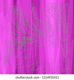 Abstract colorful pattern for background. Decorative backdrop can be used for wallpaper, pattern fills, web page background, surface textures.