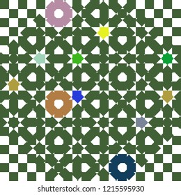 Abstract colorful pattern for background. Decorative backdrop can be used for wallpaper, pattern fills, web page background, surface textures.