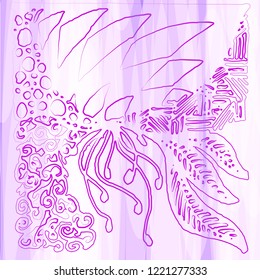 Abstract colorful pattern for background. Decorative backdrop can be used for wallpaper, pattern fills, web page background, surface textures.