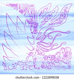 Abstract colorful pattern for background. Decorative backdrop can be used for wallpaper, pattern fills, web page background, surface textures.