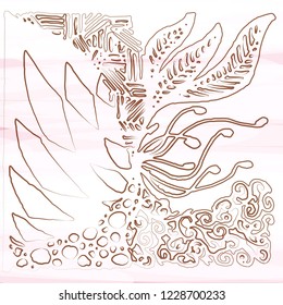 Abstract colorful pattern for background. Decorative backdrop can be used for wallpaper, pattern fills, web page background, surface textures.