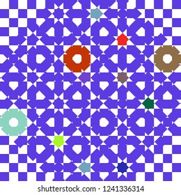 Abstract colorful pattern for background. Decorative backdrop can be used for wallpaper, pattern fills, web page background, surface textures.