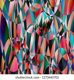 Abstract colorful pattern for background. Decorative backdrop can be used for wallpaper, pattern fills, web page background, surface textures.