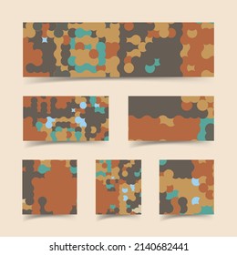 Abstract colorful pattern for background. Decorative backdrop can be used for wallpaper, pattern fills, web page background, surface textures.