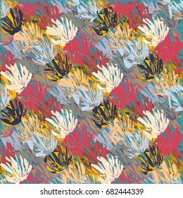 Abstract colorful pattern for background. Decorative backdrop can be used for wallpaper, pattern fills, web page background, surface textures.