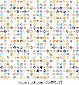 Abstract colorful pattern for background. Decorative backdrop can be used for wallpaper, pattern fills, web page background, surface textures.