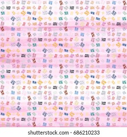 Abstract colorful pattern for background. Decorative backdrop can be used for wallpaper, pattern fills, web page background, surface textures.