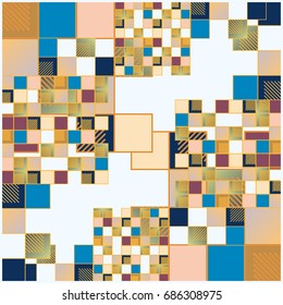 Abstract colorful pattern for background. Decorative backdrop can be used for wallpaper, pattern fills, web page background, surface textures.