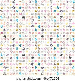 Abstract colorful pattern for background. Decorative backdrop can be used for wallpaper, pattern fills, web page background, surface textures.